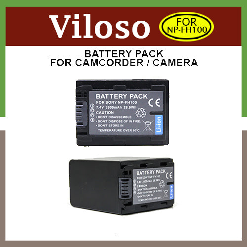 Viloso NP-FH100 Battery for Sony