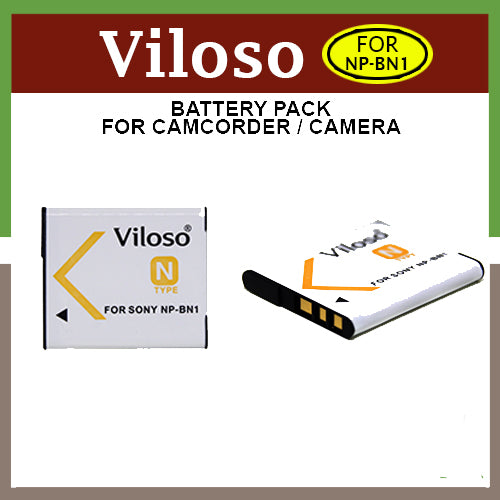 Viloso NP-BN1 Battery For Sony
