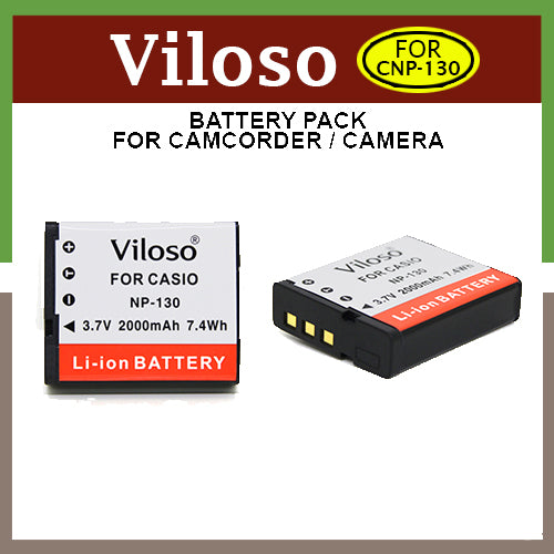Viloso CNP-130 Li-Ion Battery for Casio