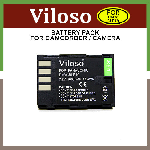 Viloso DMW-BLF19 Battery for Panasonic