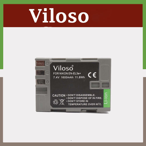 Viloso EN-EL3e Battery Pack for Nikon