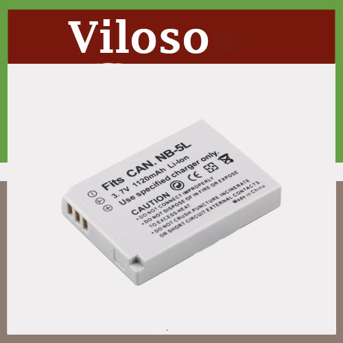 Viloso NB-5L Battery Pack for Canon