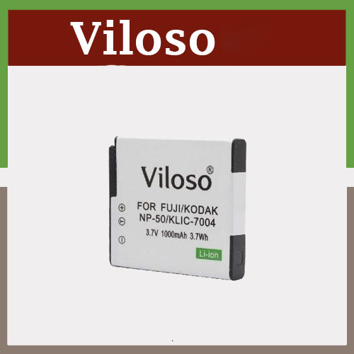 Viloso NP-50 Battery Pack for Fujifilm