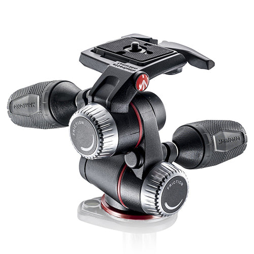 Manfrotto MHXPRO-3W X-PRO 3-Way Tripod Head With Retractable Levers