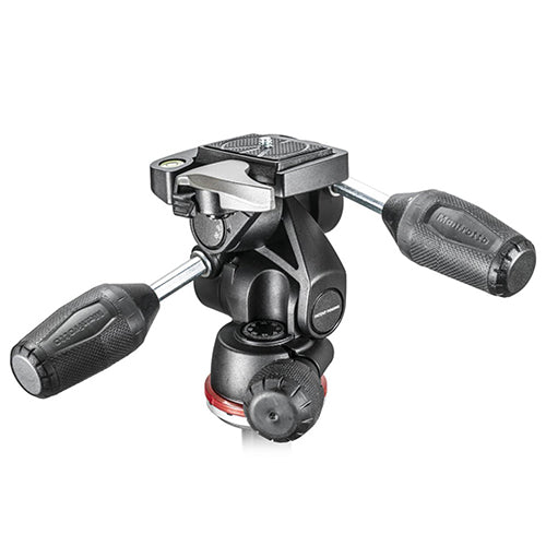 Manfrotto MH804-3W 3 Way Tripod Head Mark II In Adapto With Retractable Levers